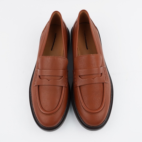 New MADEWELL Size 9 The Vernon Loafer in Dried Maple - Picture 5 of 8